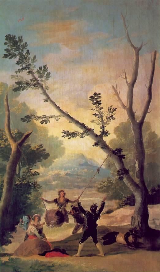 La balancín – Francisco de Goya Francisco de Goya mx.artemisreproduction.com