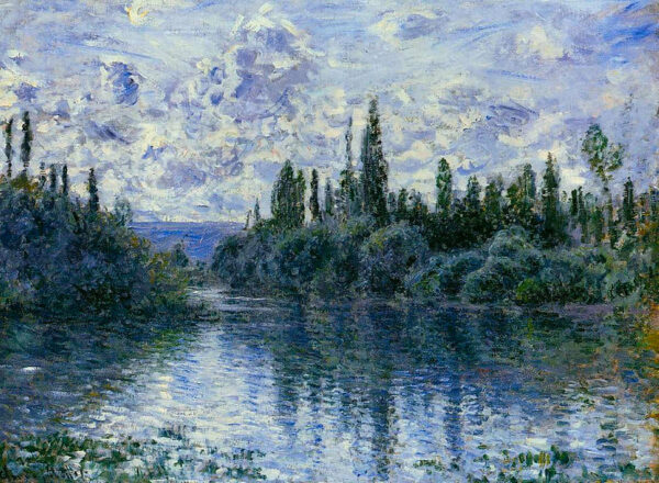 Brazos del Sena cerca de Vetheuil 1878 – Claude Monet Claude Monet mx.artemisreproduction.com