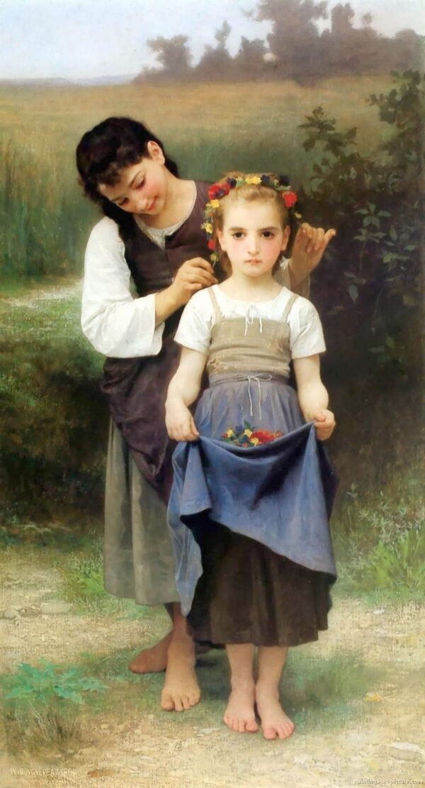 El joyero de los campos – William Bouguereau William Bouguereau mx.artemisreproduction.com