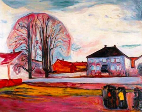 Casa en Aasgaardstrand – Edvard Munch Edvard Munch mx.artemisreproduction.com