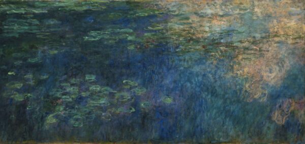 Reflexiones de nubes sobre el estanque de nenúfares – Claude Monet Claude Monet mx.artemisreproduction.com