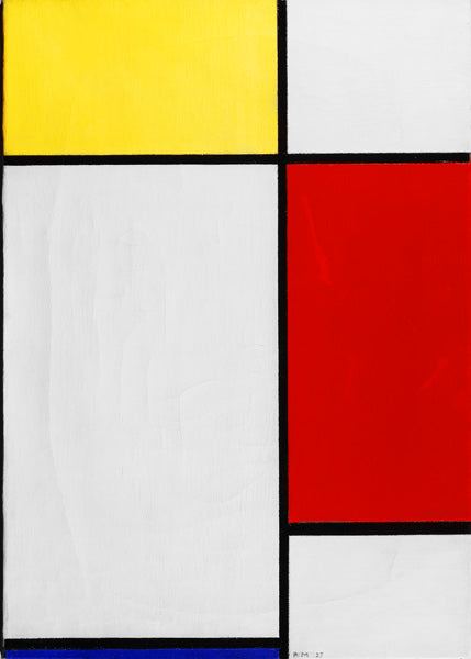 Composición 1927 – Mondrian Piet Mondrian mx.artemisreproduction.com