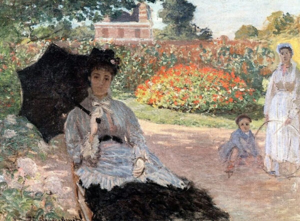 Camille en el jardín con Jean – Claude Monet Claude Monet mx.artemisreproduction.com