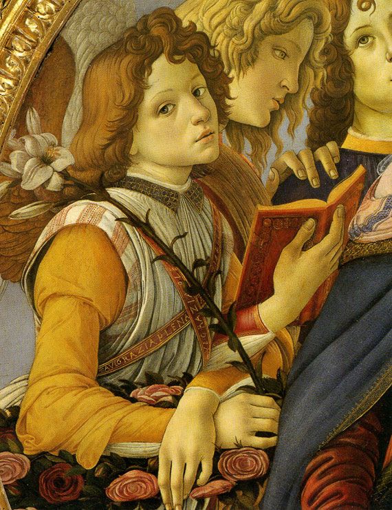 Cabezas del grupo de ángeles – Sandro Botticelli Sandro Botticelli mx.artemisreproduction.com