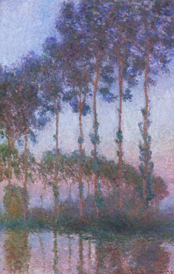 Álamos a la orilla del Epte, crepúsculo – Claude Monet Claude Monet mx.artemisreproduction.com