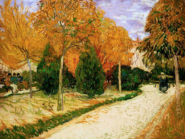 Jardín de otoño – Van Gogh Vincent Van Gogh mx.artemisreproduction.com