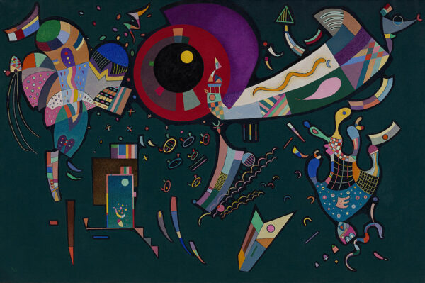 Alrededor del círculo – Vassily Kandinsky Vasili Kandinski mx.artemisreproduction.com