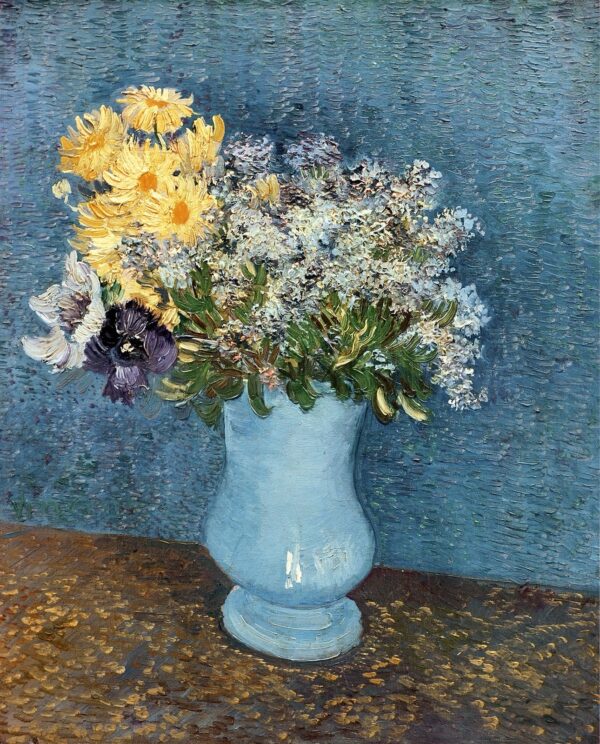 Jarrones de flores – Van Gogh Vincent Van Gogh mx.artemisreproduction.com