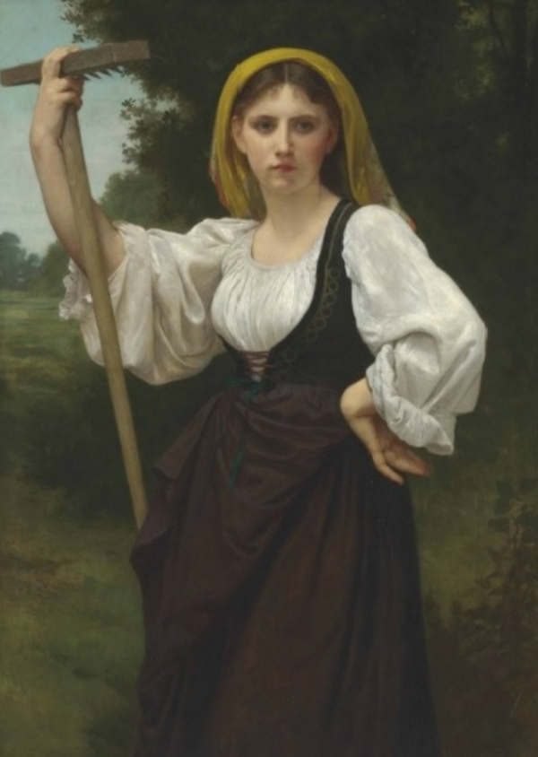 Desmenuzador de heno – William Bouguereau William Bouguereau mx.artemisreproduction.com