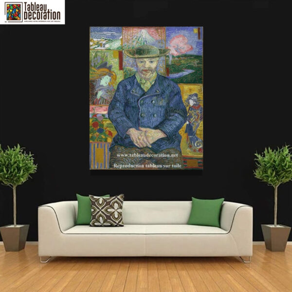 El padre Tanguy – Van Gogh Vincent Van Gogh mx.artemisreproduction.com 2