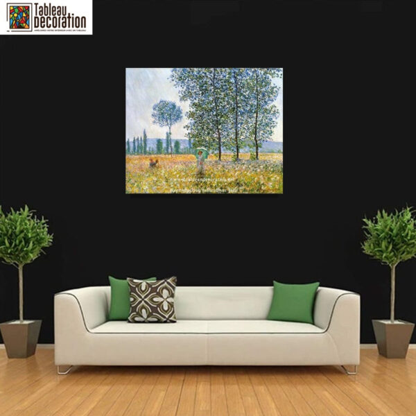 Campos en primavera – Claude Monet Claude Monet mx.artemisreproduction.com 3