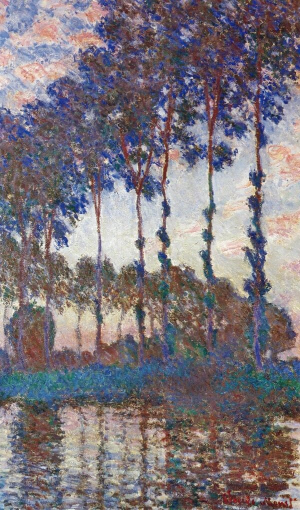 Álamos, atardecer – Claude Monet Claude Monet mx.artemisreproduction.com