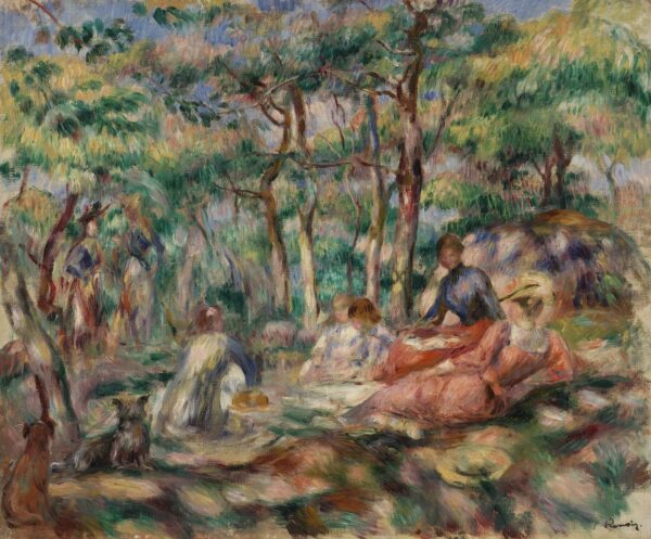 El almuerzo sobre la hierba – Pierre-Auguste Renoir Pierre-Auguste Renoir mx.artemisreproduction.com