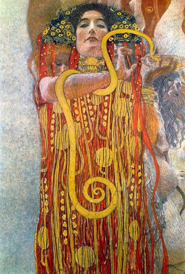 Hygieia Medicina Detalle – Gustav Klimt Cuadros Populares mx.artemisreproduction.com