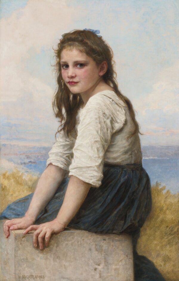 A la orilla del mar – William Bouguereau William Bouguereau mx.artemisreproduction.com