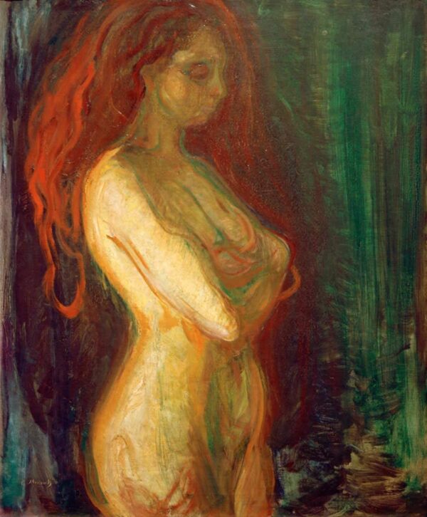 Estudio de desnudo femenino – Edvard Munch Edvard Munch mx.artemisreproduction.com