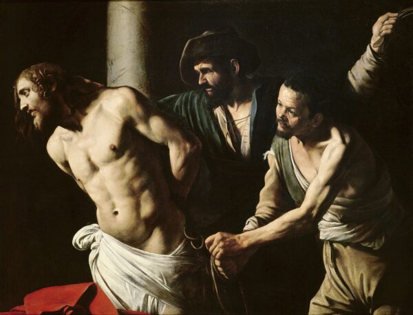 El Cristo en la Columna de la Flagelación – Caravaggio Caravaggio mx.artemisreproduction.com