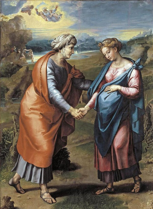 La visitación – Raphaël (pintor) Rafael Sanzio mx.artemisreproduction.com