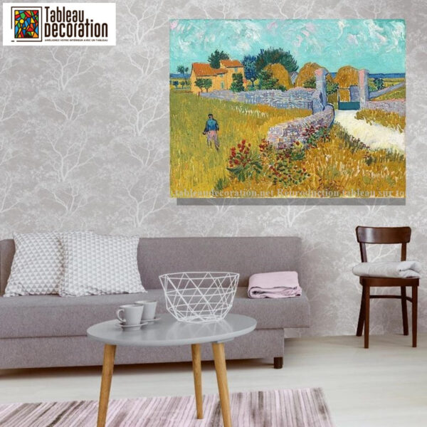 Granja en Provenza – Van Gogh Vincent Van Gogh mx.artemisreproduction.com 4