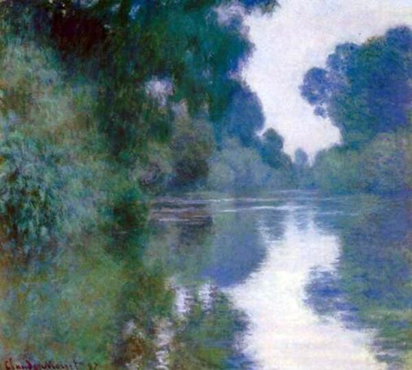 Bras de Seine cerca de Giverny – Claude Monet Claude Monet mx.artemisreproduction.com