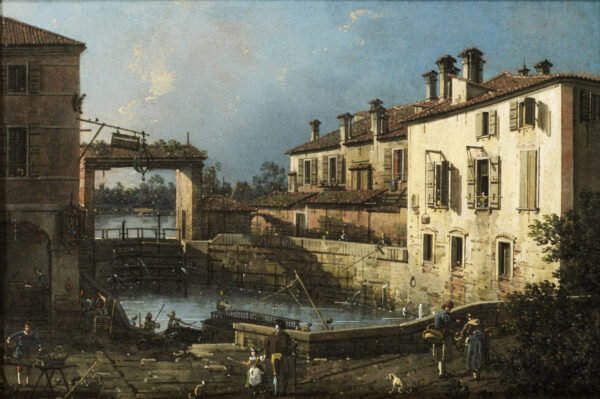 Eclusa cerca de Dolo – Canal Giovanni Antonio Giovanni Antonio Canal mx.artemisreproduction.com