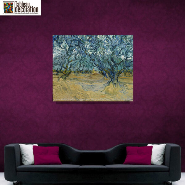 El campo de olivos – Van Gogh Vincent Van Gogh mx.artemisreproduction.com 5