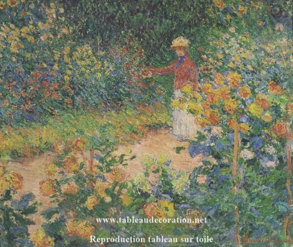 Tabla del jardín de Claude Monet Claude Monet mx.artemisreproduction.com