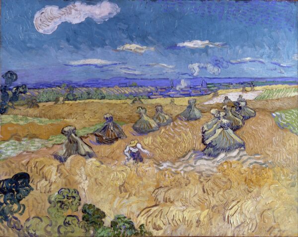 Campo de trigo 1890 – Van Gogh Vincent Van Gogh mx.artemisreproduction.com