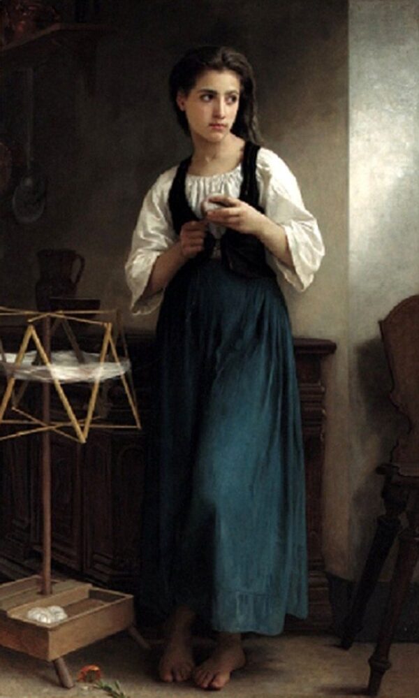 Máquina para desenrollar – William Bouguereau William Bouguereau mx.artemisreproduction.com