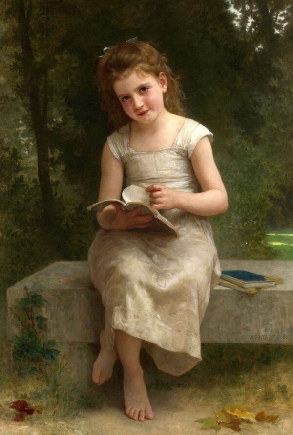 La niña que lee – William Bouguereau William Bouguereau mx.artemisreproduction.com