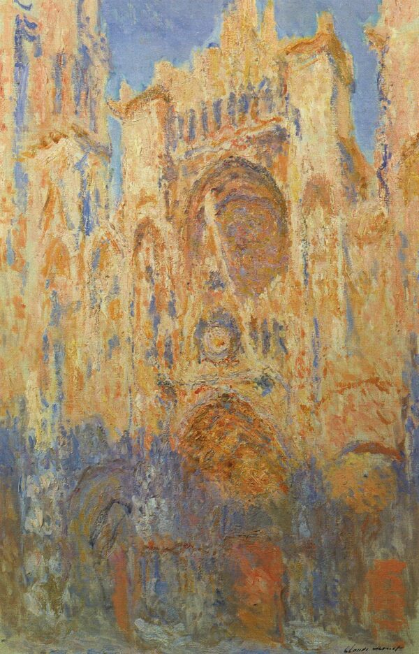 Catedral de Ruan. Efecto de sol (Fin de jornada) – Claude Monet Claude Monet mx.artemisreproduction.com