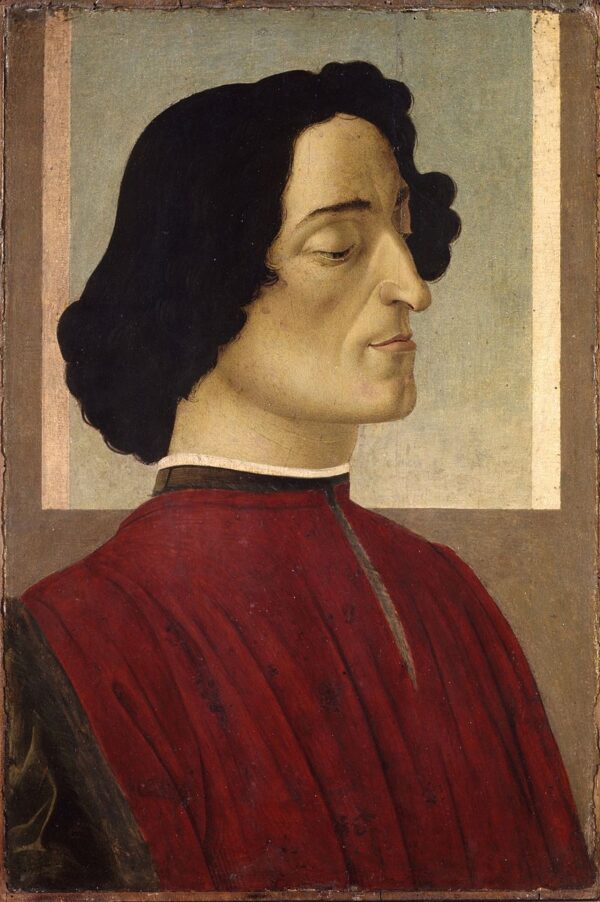 Retrato de Giuliano de Médicis – Sandro Botticelli Sandro Botticelli mx.artemisreproduction.com