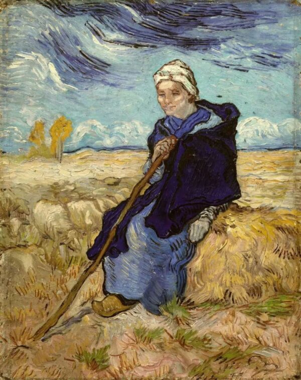 La pastora – Van Gogh Vincent Van Gogh mx.artemisreproduction.com