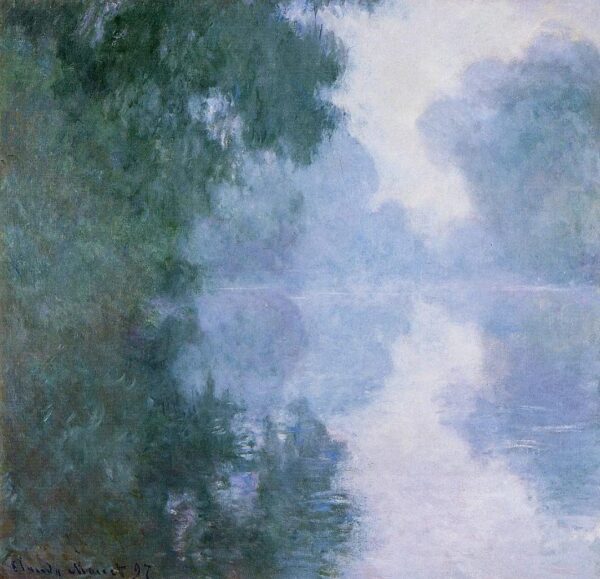 Bras de Seine cerca de Giverny – Claude Monet Claude Monet mx.artemisreproduction.com