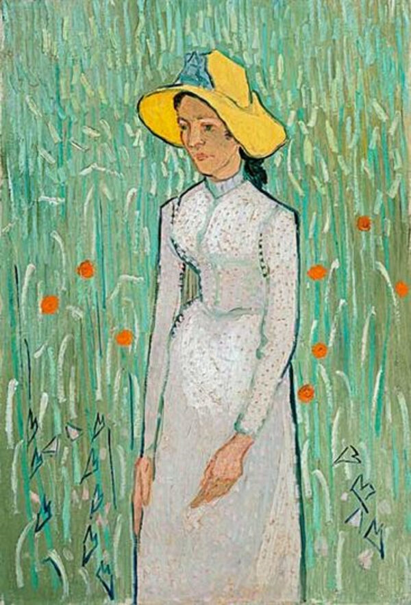 Chica en blanco – Van Gogh Vincent Van Gogh mx.artemisreproduction.com