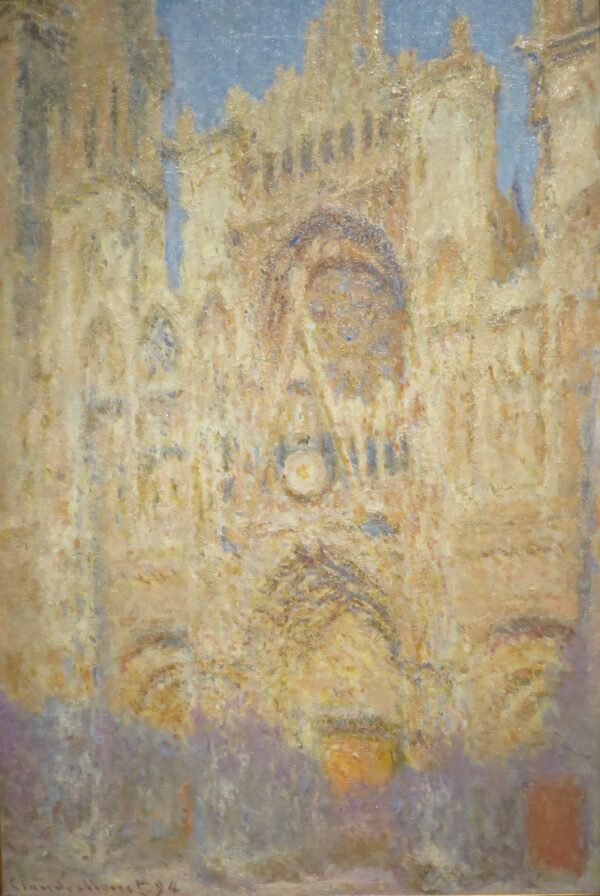 Catedral de Ruan, al mediodía (W1326) – Claude Monet Claude Monet mx.artemisreproduction.com