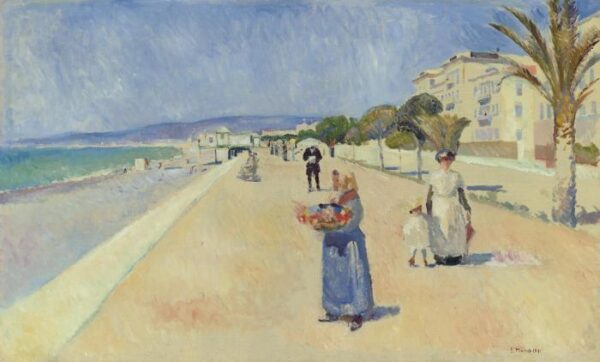 Promenade de los Ingleses, Niza – Edvard Munch Edvard Munch mx.artemisreproduction.com