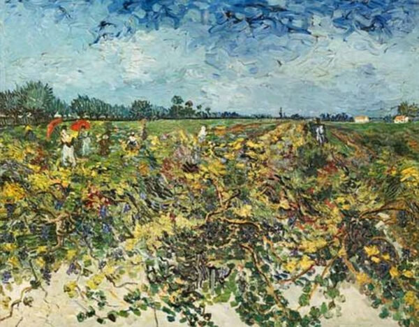 El viñedo verde – Van Gogh Vincent Van Gogh mx.artemisreproduction.com