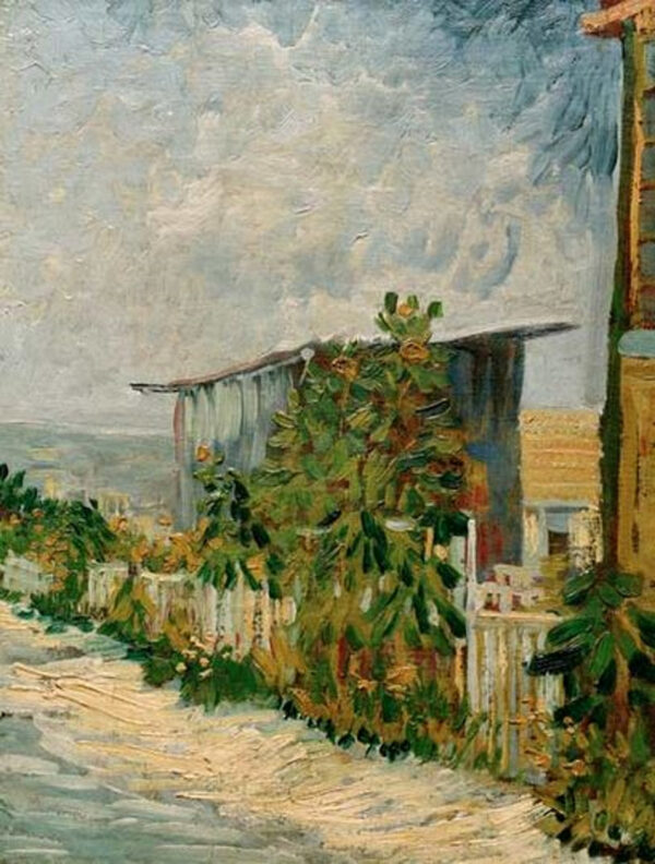 Abri en Montmartre – Van Gogh Vincent Van Gogh mx.artemisreproduction.com