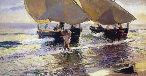 Descarga de la pesca – Sorolla Joaquín Sorolla mx.artemisreproduction.com