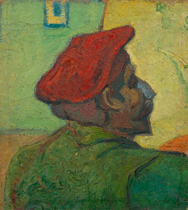 Retrato de Paul Gauguin (Hombre con boina roja) – Van Gogh Vincent Van Gogh mx.artemisreproduction.com