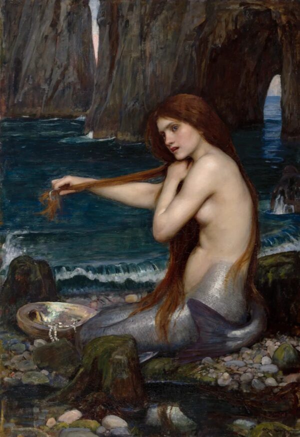 Una Sirena – John William Waterhouse John William Waterhouse mx.artemisreproduction.com