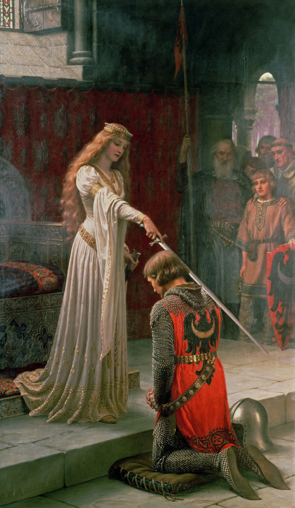 El Adoquinamiento – Edmund Leighton Cuadros Populares mx.artemisreproduction.com