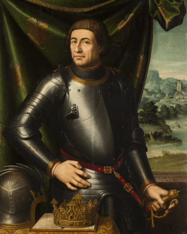 Retrato del rey Alfonso V de Aragón – Vicente Juan Masip Juan de Juanes mx.artemisreproduction.com