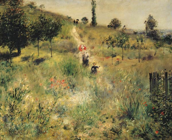 Camino avanzando en la alta hierba – Pierre-Auguste Renoir Pierre-Auguste Renoir mx.artemisreproduction.com