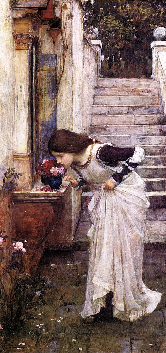 En el Santuario – John William Waterhouse John William Waterhouse mx.artemisreproduction.com