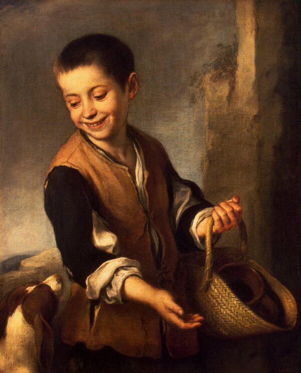 Chico con un perro – Bartolomé Esteban Murillo Bartolomé Esteban Murillo mx.artemisreproduction.com