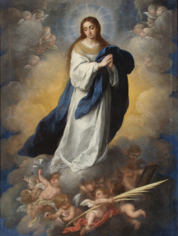 La Inmaculada Concepción de la Santa Virgen María, 1678 – Bartolomé Esteban Murillo Bartolomé Esteban Murillo mx.artemisreproduction.com