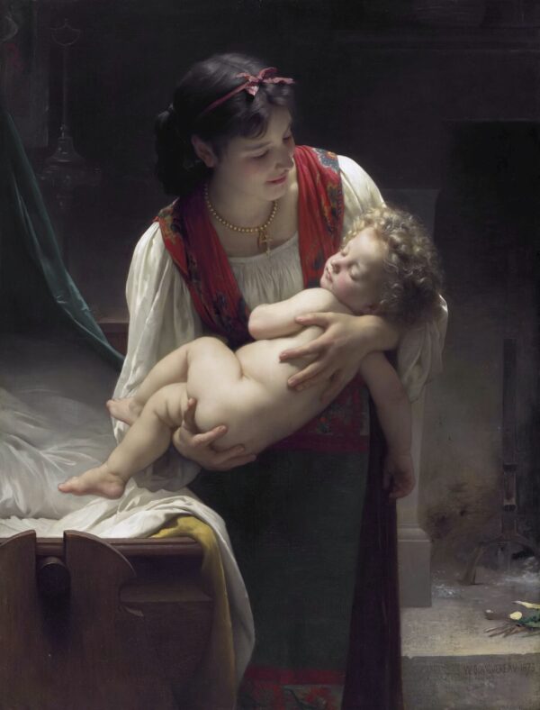 Berceuse – William-Adolphe Bouguereau William Bouguereau mx.artemisreproduction.com