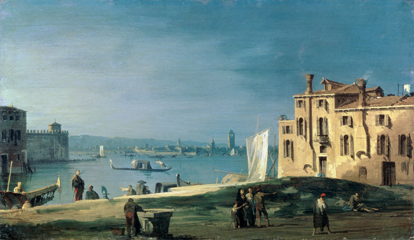 Vista de San Pedro en la isla de Murano – Giovanni Antonio Canal Giovanni Antonio Canal mx.artemisreproduction.com